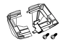 Bosch Rahmenakku Batteriehalter-Kit - Classic
