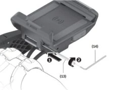 Bosch Blockier-Schraube Für SmartphoneGrip -Sportfahrrad bosch schraube tastensperre smartphone grip montage