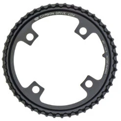 Gates Carbondrive CDX Kettenblatt Riemenscheibe 4-Loch 104mm -Sportfahrrad gates carbondrive cdx riemenscheibe 42 zaehne seitlich