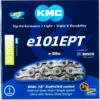 KMC E101 EPT - E-Bike Kette - 112 Glieder Silber 1 KMC E101 EPT - E-Bike Kette - 112 Glieder Silber -Sportfahrrad kmc e101 etp e bike kette 112 glieder silber