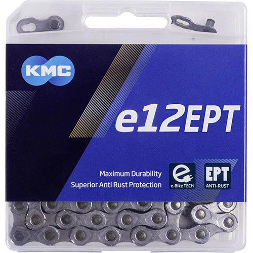 KMC E12 EPT - E-Bike Kette - 130 Glieder Silber 3 KMC E12 EPT - E-Bike Kette - 130 Glieder Silber