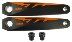 KTM Kurbel Set Macina - Kappa ISIS -Sportfahrrad ktm kurbel set macina kappa isis matt schwarz 170mm q8 schwarz orange