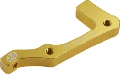 REVERSE Bremsscheibenadapter IS-PM 180 Shimano HR -Sportfahrrad reverse bremsscheibenadapter is pm 180 shimano hr gold