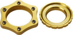 REVERSE Centerlock Adapter 8 REVERSE Centerlock Adapter -Sportfahrrad reverse centerlock adapter gold