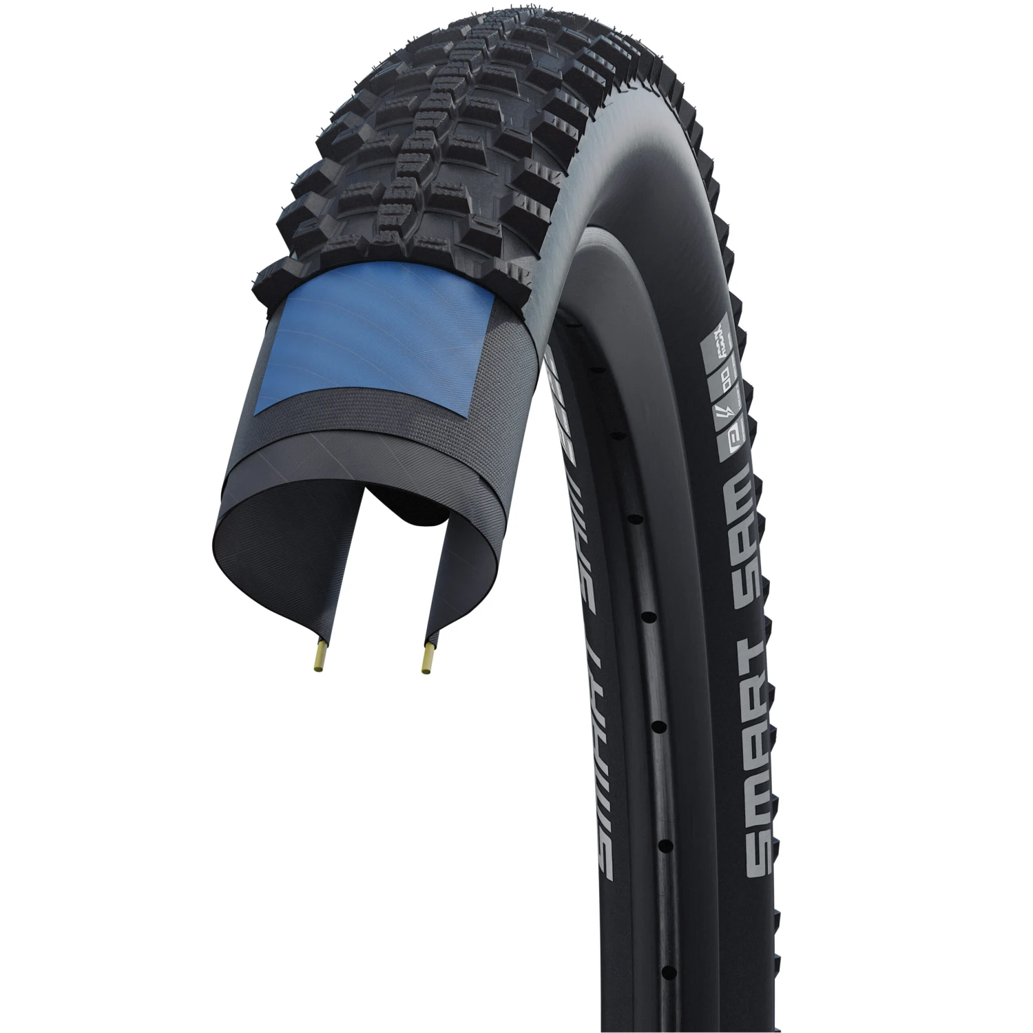 Schwalbe Smart Sam Double Defense EMTB Faltreifen 27.5" | 29" 5 Schwalbe Smart Sam Double Defense EMTB Faltreifen 27.5" | 29" – Bild 3