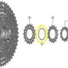 SHIMANO Distanzring Y-1X400300 Für XTR CS-M9100 Kassette -Sportfahrrad shimano distanzring y1x400300 xtr 3840x2160