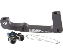 SHIMANO Scheibenbremsadapter Postmount Bremssattel Auf IS-Gabel/-Rahmen 10 SHIMANO Scheibenbremsadapter Postmount Bremssattel Auf IS-Gabel/-Rahmen -Sportfahrrad shimano scheibenbremsadapter is postmount smmaf203psa