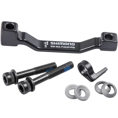 SHIMANO Scheibenbremsadapter Postmount +23 Mm Auf 203mm Bremsscheibe 3 SHIMANO Scheibenbremsadapter Postmount +23 Mm Auf 203mm Bremsscheibe