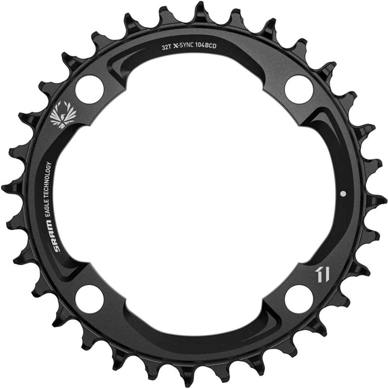 SRAM Eagle X-SYNC™ 2 Kettenblatt | 104mm Lochkreis | 11/12-fach | Aluminium 3 SRAM Eagle X-SYNC™ 2 Kettenblatt | 104mm Lochkreis | 11/12-fach | Aluminium