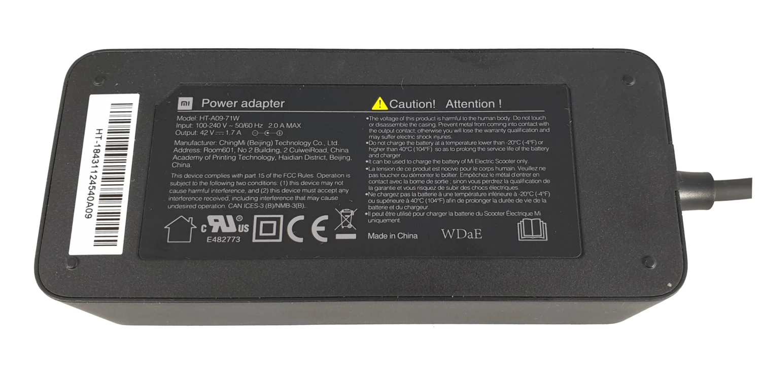 XIAOMI Ladegerät 42V Für MI E-Scooter M365 5 XIAOMI Ladegerät 42V Für MI E-Scooter M365 – Bild 3