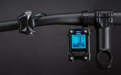 Yamaha Displayeinheit LCD-X Inkl. Bedieneinheit, PW-X -Sportfahrrad yamaha display pw x in displayhalter am lenker montiert